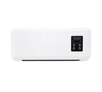 Climatiseur mural - Climatiseur split avec système de chauffage - Refroidisseur d'air mural sans tuyau d'évacuation - Pompe à chaleur portable sans canaux d'air - Pour salle de bain, chambre et salon
