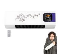 Climatiseur Mural Multifonctionnel - Climatiseur Mural Réversible Pour Bureau - Ventilateur De Bureau Rafraîchissant Gain De Place Accessoires Pour Chambre Dortoir Espace De Travail Et Chambre