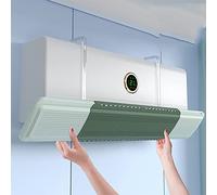 Climatiseur mural Pare-brise Déflecteur d'air froid anti-direct Déflecteur de sortie d'air Déflecteur de vent universel sans installation Antiadhésif et sans perforation Aucun dommage au
