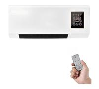 Climatiseur Mural Sans Conduit Avec Télécommande, 2000 W De Puissance De Refroidissement Et De Chauffage Pour Chambre Et Salon, Système Mini-split Silencieux Pour Bureau à Domicile