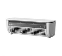 Climatiseur mural sans perçage pour cuisine et chambre à coucher, chargement sans fil, refroidissement instantané en 10 secondes, climatiseur mural portable pour cuisine, chambre à coucher (gris)