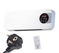 Climatiseur Mural Sans Unité Extérieure, 2025 Version Améliorée, Climatiseur Portable Max 2 En 1 Ultra Puissante, Avec Télécommande, Ultra Silencieux, Rapide Refroidissement Chauffage