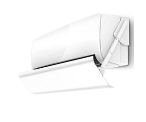 Climatiseur Mural Sans Unité Extérieure, Deflecteur Climatisation Murale, Aucun Blocage De Signal, for la Maison ou le Bureau(100cm/39.3in)