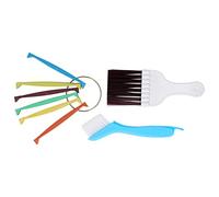 Climatiseur Nettoyeur du nettoyant Brousse de bobine Kit de condenseur maison Nettoyage 6 couleurs Fin Brosse