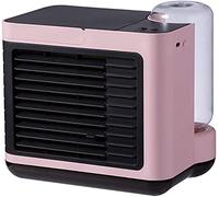 Climatiseur personnel, refroidisseur d'air USB calme avec 3 vitesses, mini climatiseur avec lumière nocturne, climatiseur portable, pour petite pièce, bureau, dortoir, chambre, mini ventilateur