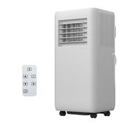 Climatiseur portable 10 000 BTU, unité AC 3 en 1 avec refroidissement rapide, économie d'énergie, télécommande, minuterie de 24 heures, rafraîchit les pièces jusqu'à 450 mètres carrés
