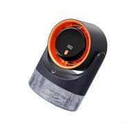 Climatiseur portable, 100 vitesses, 4,5 W, économe en énergie avec réservoir d'eau de 450 ml et alimentation de type C pour chambre, bureau, camping, voiture (gris)