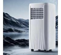 Climatiseur Portable 11 000 BTU Avec Déshumidificateur Et Ventilateur, Unité Ultra-Silencieuse (2 Vitesses), Minuterie 24 H Et Kit D'évacuation Pour Fenêtre ; Pour Pièces De Plus De 28M² (300 Pi²)