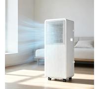 Climatiseur Portable 3 en 1 14 000 BTU avec télécommande, minuterie 24 Heures kit de Ventilation de fenêtre, unité de climatisation Mobile puissante pour Bureau à Domicile 40 efficacité