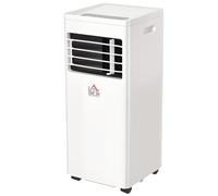 Climatiseur portable 7.000 BTU/h 780 W - ventilateur, déshumidificateur - réfrigérant naturel R290 - capacité de couv. max. de 15 m² - télécommande - débit d’air 300 m³/h - blanc