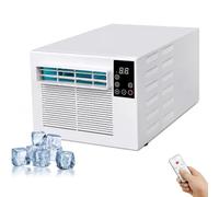 Climatiseur portable avec faible puissance de 280 W, unité de refroidissement d'air, affichage numérique, sans unité extérieure pour maison, bureau, camping-car, tente, garage extérieur
