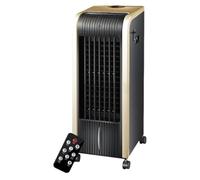 Climatiseur Portable avec Oscillation à 120 °, 3 Vitesses, télécommande, Refroidisseur Silencieux sans Conduit, Ventilateur de Marais par évaporation pour la Maison, la Chambre à Coucher, Le Bureau