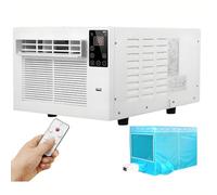 Climatiseur portable avec télécommande, déshumidificateur à refroidissement rapide, sans unité extérieure, climatiseur compact, chambre, cuisine, maison de location, dortoir Airconditioning+1.5mTent