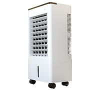 Climatiseur portable avec ventilateur, Refroidisseur d'air par évaporation portable, réservoir Lg, 3 vitesses, LED, minuterie 12H, intérieur