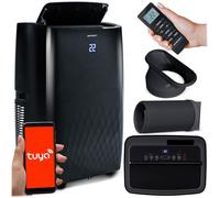 Berdsen Climatiseur mobile, 5 en 1, 14000 BTU, refroidissement, chauffage, déshumidification, ventilation, mode veille, application Tuya Smart, économe en énergie