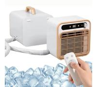 Climatiseur Portable divisé, unité de Refroidissement Intelligente de 5 000 BTU avec Wi-FI télécommande, minuterie de 12 Heures, débit d'air de 130 m3/h, pour la Maison, Le Bureau Le Camping -