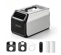 Climatiseur Portable (Froid Seul) pour Tente, 2729 Btu, Couvre 10 M² 1100W