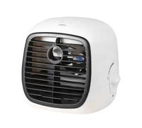 Climatiseur portable, humidificateur de table USB, brume de refroidissement réglable, design léger, petit ventilateur silencieux pour bureau, tente, école, gym, voyage, plage, 20 x 18 x 17 cm
