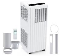 Climatiseur portable - LUNSY - 9 000 BTU - 3 en 1: climatiseur, ventilateur, déshumidificateur