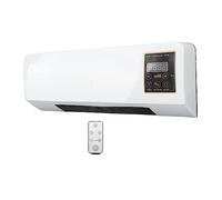 Climatiseur Portable, Mini Ventilateur AC Mural de Refroidissement et de Chauffage, Climatiseur Portable à Commande Tactile à Faible Bruit pour Intérieur Extérieur