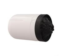 Climatiseur portable par évaporation 330 ml USB Humidificateur de bureau silencieux pour chambre à coucher, bureau, design craquelé blanc (fissure blanche)