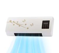 Climatiseur Portable,Petit Climatiseur Mural Climatiseur,Climatiseur Mobile,Refroidisseur d'Air par Evaporation,Humidificateur avec Télécommande,Silencieux pour Chambre, Maison, Bureau