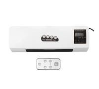 Climatiseur Portable, Petit Ventilateur de Climatisation Mural, Minuterie Intelligente avec Affichage LED | Télécommande étanche pour Salle de Bain