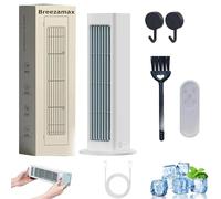 Climatiseur Portable Qinux Breezamax, Climatiseur Brezza Max, Climatiseur Brizac Breezamax, Refroidisseur D'air Ultra Silencieux Breeza. Affrontez La Chaleur Et L'humidité En Un Instant.(White-With r
