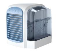 Climatiseur portable, refroidissement rapide, économe en énergie, faible bruit, 3 réglages de vitesse, idéal pour la maison, le bureau, la chambre, les voyages