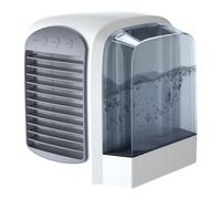 Climatiseur, portable, refroidissement rapide, purification et humidificateur, 3 vitesses, faible bruit, économe en énergie, pour la maison, le bureau, la chambre, les voyages, le bureau, gris