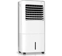 Climatiseur Portable Refroidisseur Climatiseur Mobile sans Tuyau Refroidisseur d'air Humidification à Un Bouton Filtration Double Couche Grand réservoir d'eau 10 L Fonctionnement Pratique à la