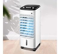 Climatiseur Portable Refroidisseur climatiseur Mobile sans Tuyau Ventilateur de climatisation Blanc mécanique 3 Vitesses contrôle Maison dortoir Ventilateur de Refroidissement Mobile