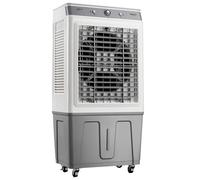 Climatiseur portable, refroidisseur d'air par évaporation avec réservoir d'eau de 45 l et trois vitesses de vent réglables, idéal pour les hôtels, restaurants, ateliers et supermarchés