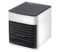 Climatiseur Portable Refroidisseur, Mini Climatiseur Mobile Portable, Climatiseur portable USB,Humidificateur, Purificateur avec LED, 4 en 1 mini climatiseur pour maison, bureau, camping