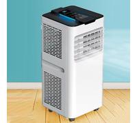 Climatiseur portable silencieux refroidit 30 m², climatisation intelligente avec ventilateur et déshumidificateur, écran LED, télécommande, minuterie 24 h, kit de fenêtre pour chambre à coucher