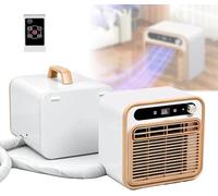 Climatiseur Portable Split 1500 W - Unité De Refroidissement Silencieuse avec Un Débit Dair De 130 M³/h, Minuterie 12 H, Télécommande Tactile Et One Color 2m Connecting Pipe