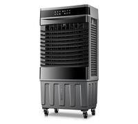 Climatiseur portable - Unité de climatisation par évaporation 3 en 1 avec réservoir d'eau et minuterie de 12 heures pour la maison et le bureau