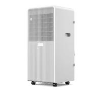 Climatiseur portable, unité de climatisation silencieuse refroidit jusqu'à 300 pieds carrés, 5 en 1 avec déshumidificateur de ventilateur cool, mode sommeil, minuterie 24H, kit de télécommande et de f
