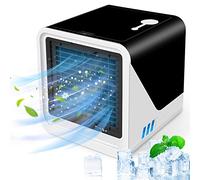 Climatiseur portable, ventilateur de climatisation compact pour voiture, chambre personnelle, mini refroidisseur d'air 3 en 1, purificateur d'air et humidificateur, ventilateur de bureau pour la