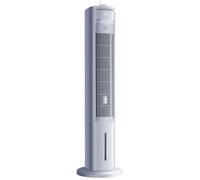Climatiseur Portable, Ventilateur de Refroidissement sans fenêtre, minuterie 12 Heures, 3 Vitesses, Oscillation 80°, télécommande, réservoir Amovible de 5 L, unité AC par évaporation silencieuse pour