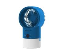 Climatiseur Portable Ventilateur Humidificateur À Brume Fraîche De Climatiseur Portable, Veilleuse De Synchronisation 4 En 1, Petits Ventilateurs De Table Silencieux For Le Bureau Et La Maison Facile