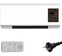 Climatiseur Portable,Ventilateur Mural Avec Télécommande, Climatiseurs Portables Compacts, Climatiseur Sans Unité Extérieure pour Maison,Chambre à Coucher, Salon