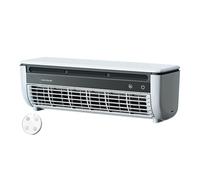 Climatiseur portable, ventilateur tour, mini climatiseur rechargeable USB 6000 MAh, ventilateur électrique mural sans perçage, ventilateurs de refroidissement avec 3 vitesses de vent