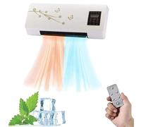 Climatiseur portatif - Mini unité murale avec télécommande, super silencieux, chauffage rapide et naturel, minuterie et conception split ultra-puissante(B)