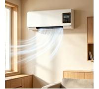 Climatiseur Rafraichisseur d'air - 1800W - Température 16-40°C - Télécommande, Minuterie - pour Salle de Bain Chambre Bureau 30m²