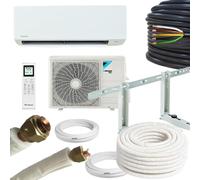 Climatiseur Réversible Mural Daikin 12000 BTU, avec kit d’installation 7 mètres, 3,5 kW, Mono-Split, gamme professionnelle ClimaConveniente®