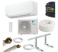 Climatiseur Réversible Mural Daikin avec kit d’installation 7 mètres 21000 BTU, FTXC60D RXC60D, 6 kW, Mono-Split, gamme professionnelle ClimaConveniente®