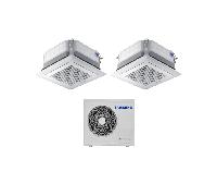 Climatiseur Samsung windfree 12000+18000 BTU blanc