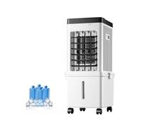 Climatiseur Sans Tuyau De Sortie avec Roulettes Pivotantes Universelles, Réservoir D'eau de 15 L Et Trois Vitesses de Ventilation pour Chambre, Chambre D'étudiant, Bureau