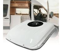 Climatiseur silencieux 7000 BTU pour camping-car, unité de toit 24 V CC pour refroidissement sans conduit dans les camping-cars, camions, camionnettes et VUS